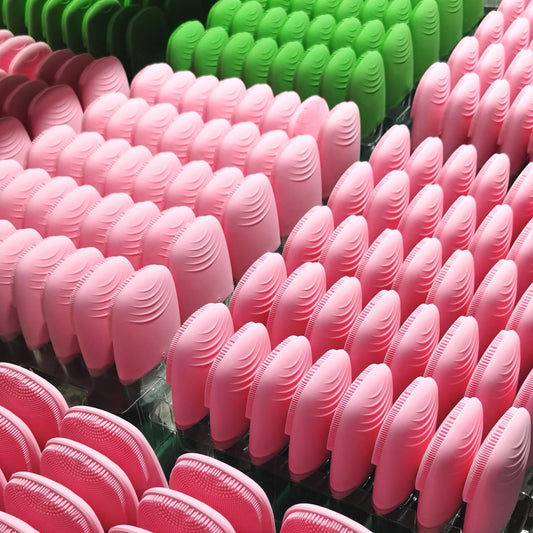 Silicone Electric Face Cleansing Brush & Massager