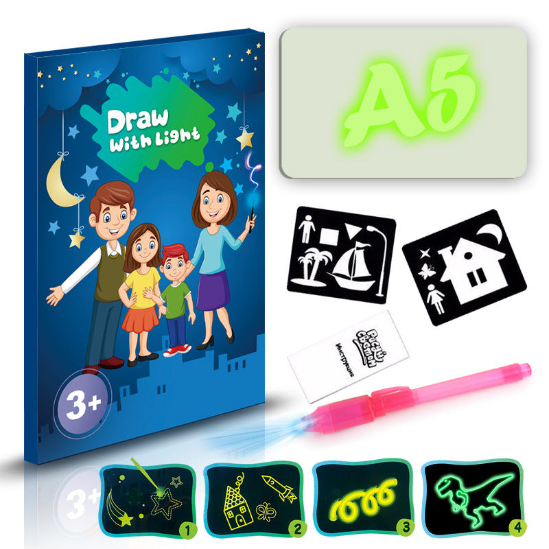 3D Magic LED Drawing Pad for Kids