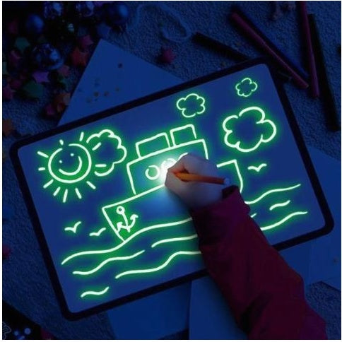 3D Magic LED Drawing Pad for Kids
