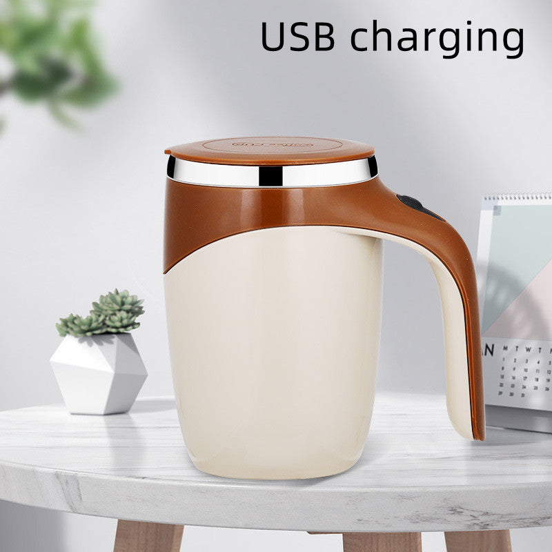 Automatic Self-Stirring Coffee Mug (Rechargeable)